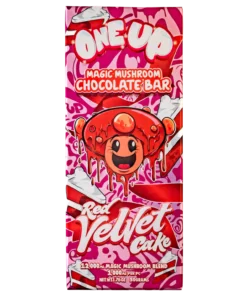 Red Velvet Cake One Up Mushroom Bar